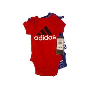 Adidas baby boy 3 months body 3 months bodysuits 3 pack